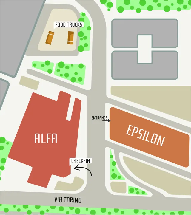 Map of the campus